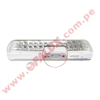 OP-2195 Luz de emergencia 30LED SMD 7HRS Original Nuevo - Cumple INDECI