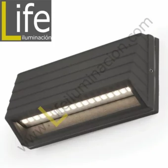 103/LED/4W/30K-GREY APLIQUE EXTERIOR W LED 3000K IP54 COLOR GRIS 220V-