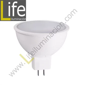 GU5.3/LED/7W/30K/220V LAMPARA LED GU5.3 7W 3000K 220V-60HZ