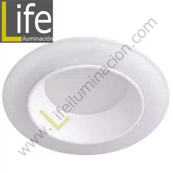 600/LED/17W/40K/WH DOWNLIGHT LED 17W 4000K 90° IP44 C/BLANCO 220V/60