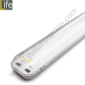 LFH-2X36W LUMINARIA HERMETICA IP65 PARA EXTERIORES/INTERIORES