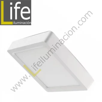 101C/LED/12W/60K/WH/M DOWNLIGHT LED CUAD. ADOSAR 12W/60K BLANCO MULTIVOL