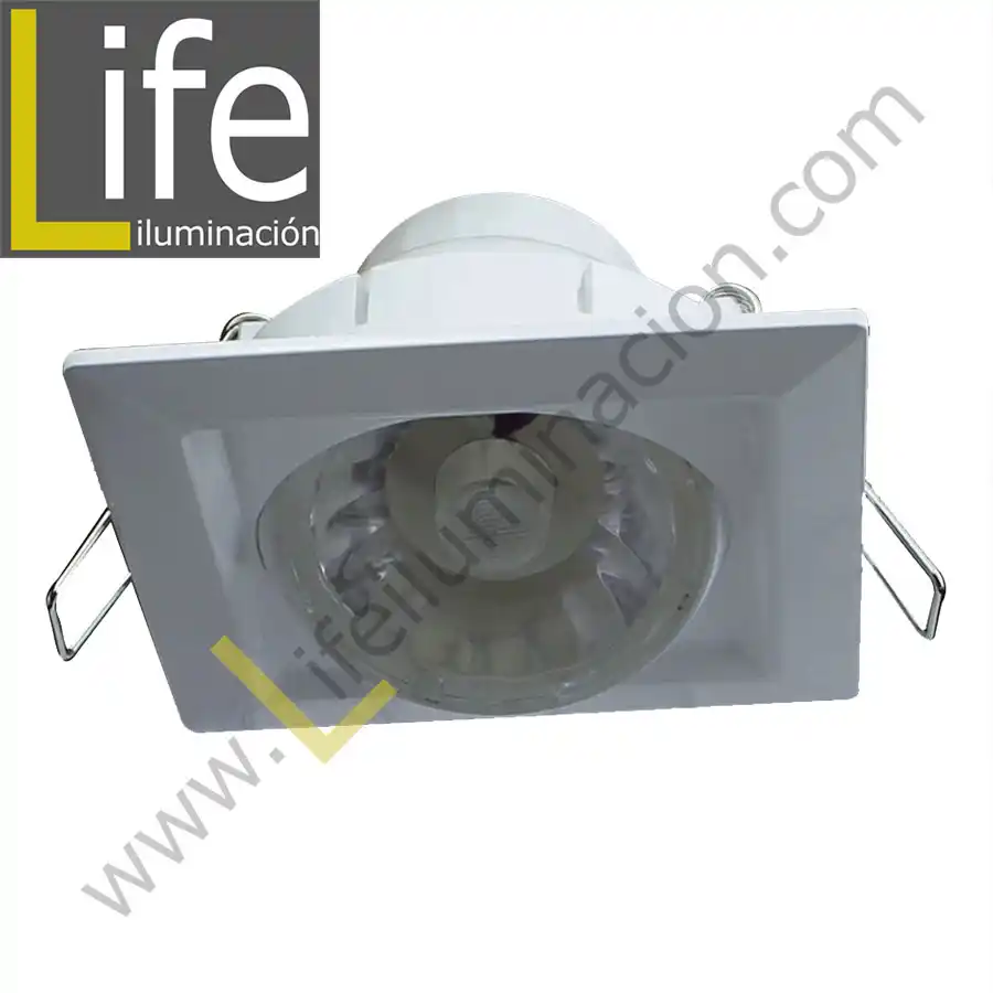 paneles-led-spot-sq-led-8w-27k-wh SPOT/SQ/LED/8W/27K/WH SPOT CUAD.LED INTEGR.DIRIGIB.8W 27K BLANCO 9.5X9.5 - Imagen 1