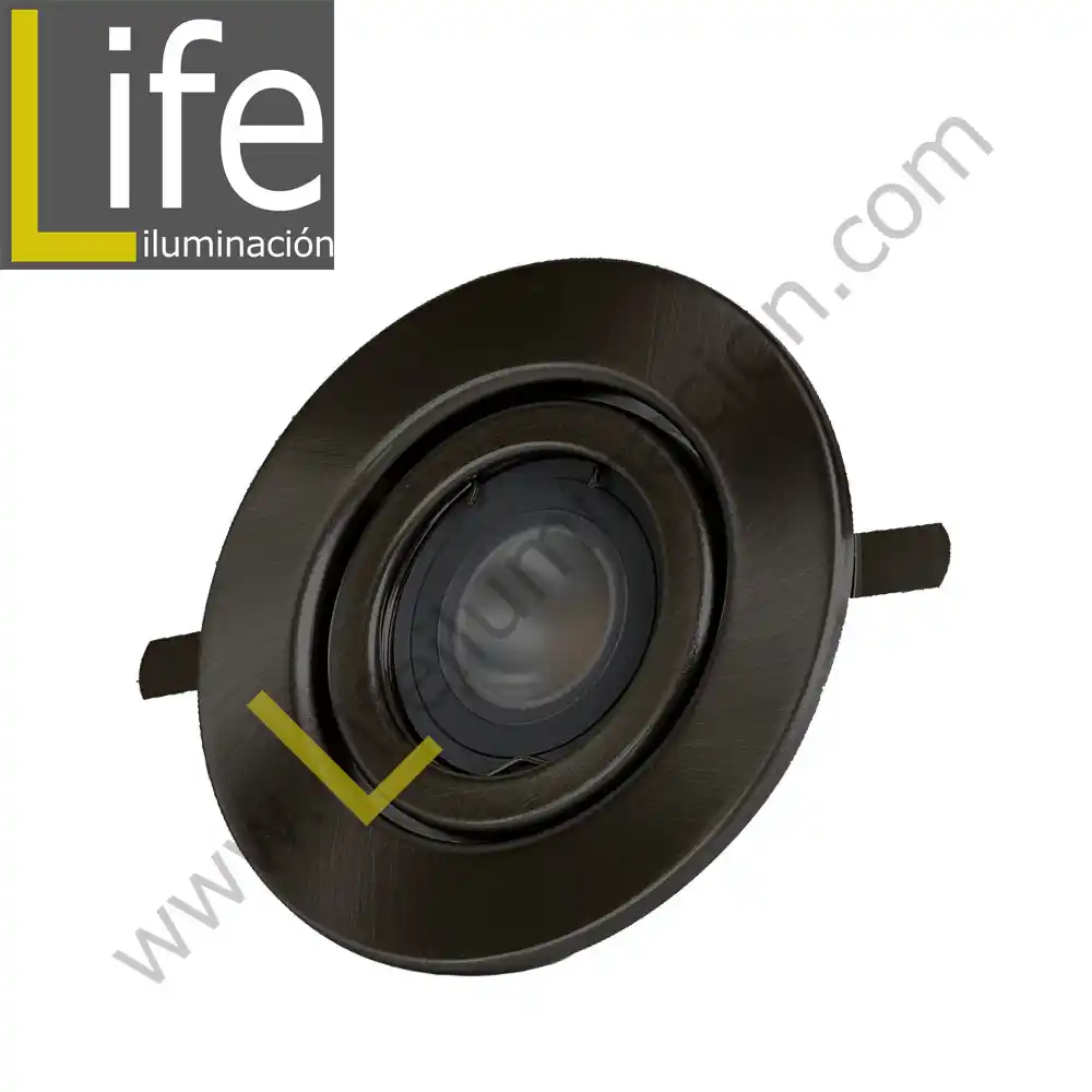spotlight-spot-led-4w-sl-30k SPOT/LED/4W/SL/30K SPOT LLANO CIRCULAR LED 4W 3000K COLOR SILVER 220V - Imagen 1