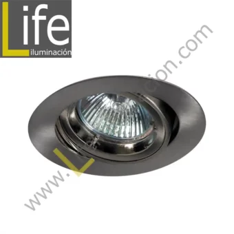 SPOT/LED/5W/SL/30K/M SPOT LED P/EMPOTRAR 5W/3000K D=8.7CM SILVER MULTI