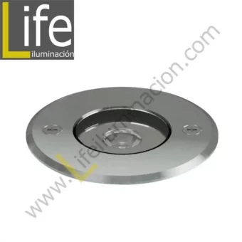 UC220/LED/15W/30K/M SPOT PISO LED COB 15W 30K CENTRAL FROST IP65 D=18CM H=12CM MULTIVOLTAJE