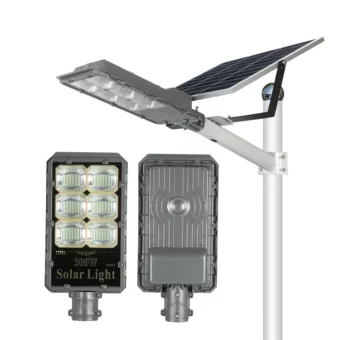 PASTORAL SOLAR 300W / BATERIA LITIO-FOSFATO / IP 66 / ALTA EFICIENCIA LUMINICA /150m2 / CONTROL REMOTO INTELIGENTE / MASCARA DE VIDIRIO ENDURECIDO