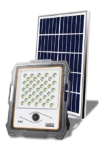 REFLECTOR SOLAR LED CON CAMARA 300 W / 2300 Lm/IP 65 / 150m3/ LED DE ALTA ILUMINACIÓN /  Lente HD de 1080P /T.C. 5H / T.D. 12 H