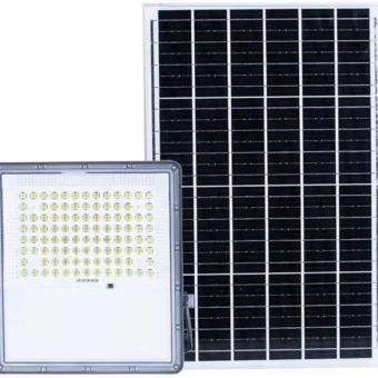 REFLECTOR SOLAR LED 200W /CARGA SOLAR /2300 Lm / IP 65 /14m3/CONTROL REMOTO INTELIGENTE/  T.C. 5H / T.D. 12 H / Led de Alta Iluminación