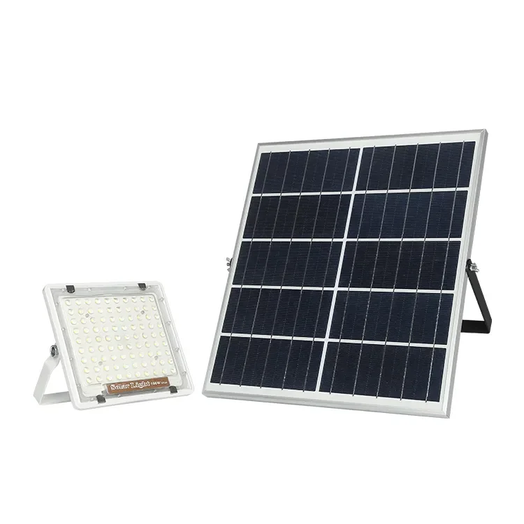 T-L100W REFLECTOR SOLAR 100W/ BATERIA DE LITIO-FOSFATO / 50 000 HRS/ IP 66 / 80m2 / CONTROL REMOTO INALAMBRICO - Imagen 1
