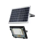 REFLECTOR SOLAR LED CON CAMARA 100 W / 1500 Lm/IP 65 / 80m3/ LED DE ALTA ILUMINACIÓN /  Lente HD de 1080P /T.C. 5H / T.D. 12 H - Imagen 2