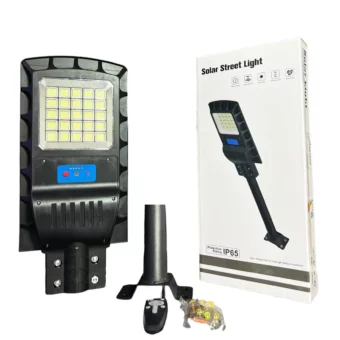 PASTORAL SOLAR 100W INTEGRADO ALTA EFICIENCIA LUMINICA 80m2 CONTROL REMOTO INTELIGENTE SENSOR Y SOPORTE