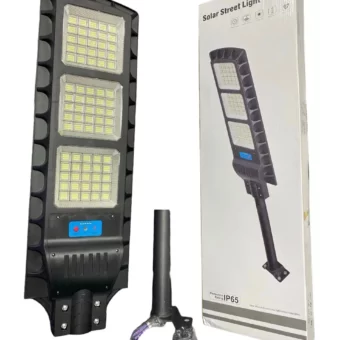 PASTORAL SOLAR 300W INTEGRADO ALTA EFICIENCIA LUMINICA 150m2 CONTROL REMOTO INTELIGENTE SENSOR Y SOPORTE