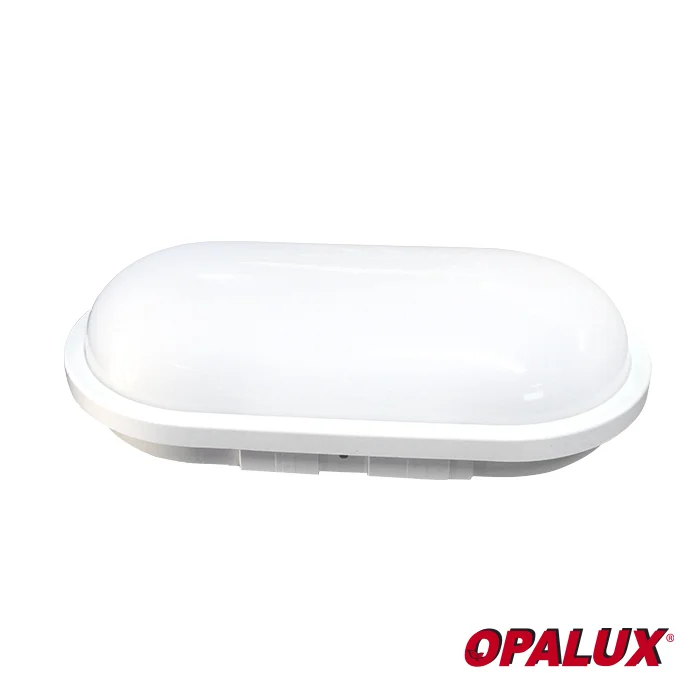 OP-LTR2070S APLIQUE MODELO TORTUGA 40 LED 20W "OPALUX" 7000K CON SENSOR 2400LM IP65 220-240V 60HZ CJX30 - Imagen 1