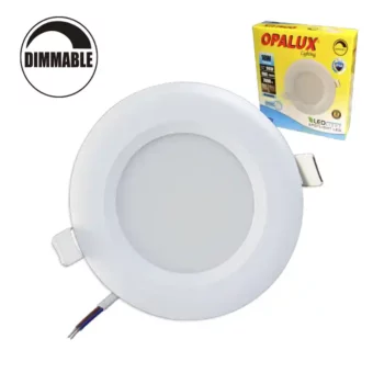 SPOTLIGHT DIMABLE 10W "OPALUX" 900LM IP44 7000K LUZ BLANCA 120° P/CAJA OCTAGONAL 220V CJX100