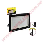 REFLECTOR SLIM 144LED SMD 12,750LM "OPALUX" 150W 85-265V AC LUZ CALIDA 3000K COLOR NEGRO IP-65 DURACION 50,000 HORAS CJX5