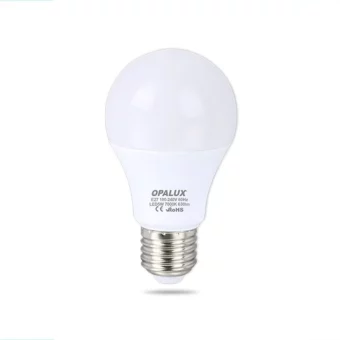 FOCO LED 5W "OPALUX" 100-240V CALIDO 385LM 4000K E27 230° CJX100