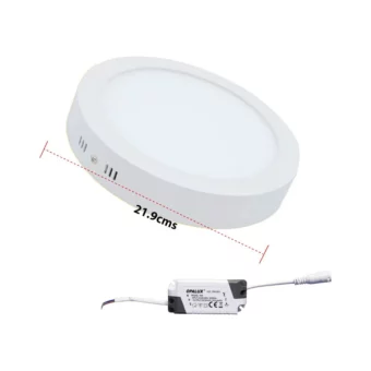 PANEL CIRCULAR 18W "OPALUX" 1620LM PARA TECHO LUZ BLANCA 6500K CJX20