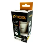 FOCO LED 12W "TROYA" 220-240V BLANCO 950LM 7000K E27 CJX100 - Imagen 2