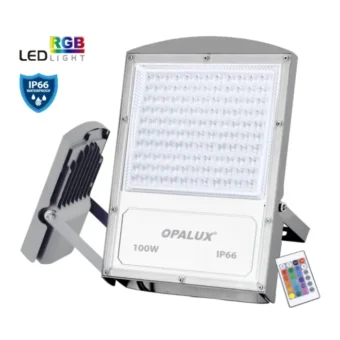 REFLECTOR LED 100W SERIE PRO RGB "OPALUX" 85-300 VAC