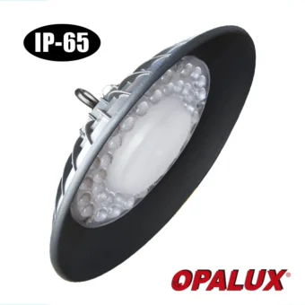HIGH BAY LED 150W IP65 “OPALUX” INDUSTRIAL PARA ALMACENES 18000 LUMENS 50,000HRS 100-240V