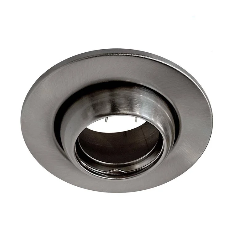 07-CSL-011-04 COBERTOR OJO BUEY DIRIGIBLE LIGHT C/NIQUEL INCLUYE SOCKET GU10 NO INCL. FOCO - Imagen 1