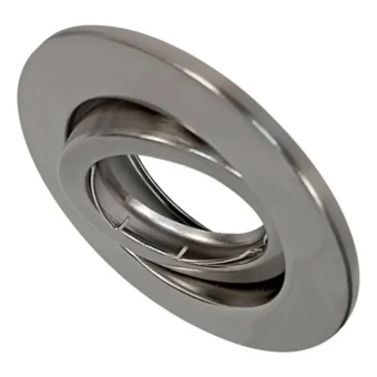 COBERTOR LLANO DIRIGIBLE LIGHT C/NIQUEL INCLUYE SOCKET GU10