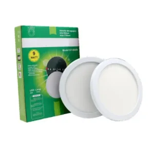 PANEL LED 9W CUB REDONDO