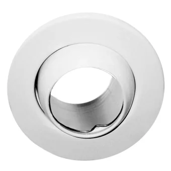 COBERTOR OJO BUEY DIRIGIBLE LIGHT C/ BLANCO INCLUYE SOCKET GU10 NO INCL. FOCO