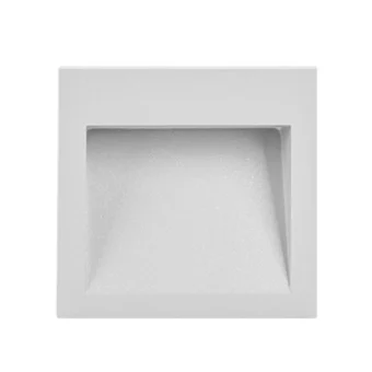 LUZ GUIA LED 3W LIGHT 3000K 135LM DE ALUMINIO BLANCO 220-240V/60HZ IP65