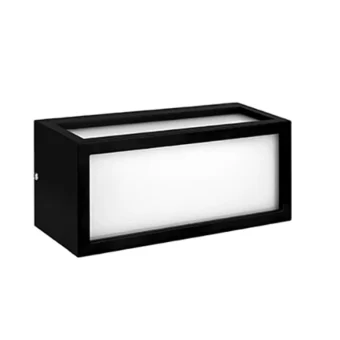 APLIQUE EXTERIOR LED 20W LIGHT GOYA 3000K 1000LM 90G 100-240V 50/60HZ NEGRO IP54