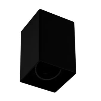 SPOT LED LIGHT P/ADOSAR GU10 CUBO  80X80X125MM 100-240V/50-60HZ NEGRO IP20