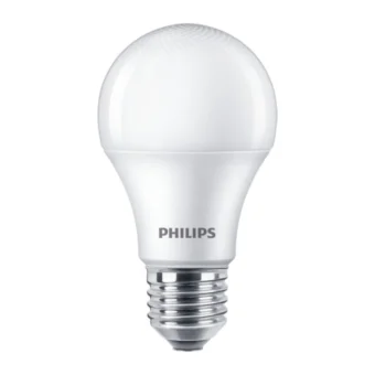 FOCO LED PARA CASA E27 9W PHILIPS A60 3000K 870LM ESSENTIAL 2PF/10 AR