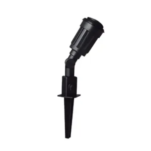 ESTACA 1 CABEZA Y SOQUET E-27 LIGHT  (CON 2 CABLES DE 30CM) PARA PAR 30 / PAR 38