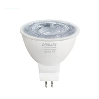 FOCO DICROICO 7W 7LED GU5.3 "OPALUX" 12LM AZUL  100-240V CJX100