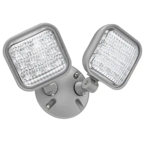 LUZ DE EMERGENCIA LITHONIA 2W ERE T WP SQ CERTIFICACION UL & NFPA