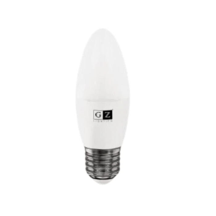 GZ040207 FOCO VELA E14 7W GLIGHT PAVONADO 6500K 595LM - Imagen 1
