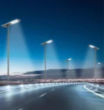 LUMINARIA SOLAR 120W ULTRA PROFESIONAL MARCA “LIFE” ALUMINIO 210LM/W PANEL MONOCRISTALINO BATERIA LIFEPO IP66 IK10 -25ºC a 65ºC SENSOR DE MOVIMIENTO 1.87×0.385MTS - Imagen 3