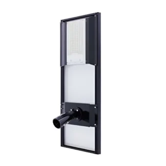 LUMINARIA SOLAR INTEGRADA 40W PANEL MONOCRISTALINO 6000LM 7500K