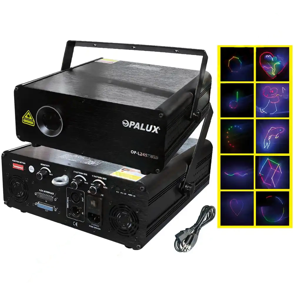 OP-L2457RGB OP-L2457RGB Proyector Láser multicolor con efecto de animación - Imagen 1