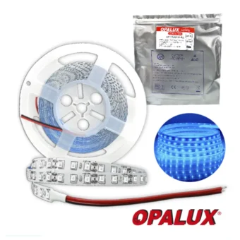 CINTA LED AZUL LED2835 120LEDS IP20 "OPALUX" 5M