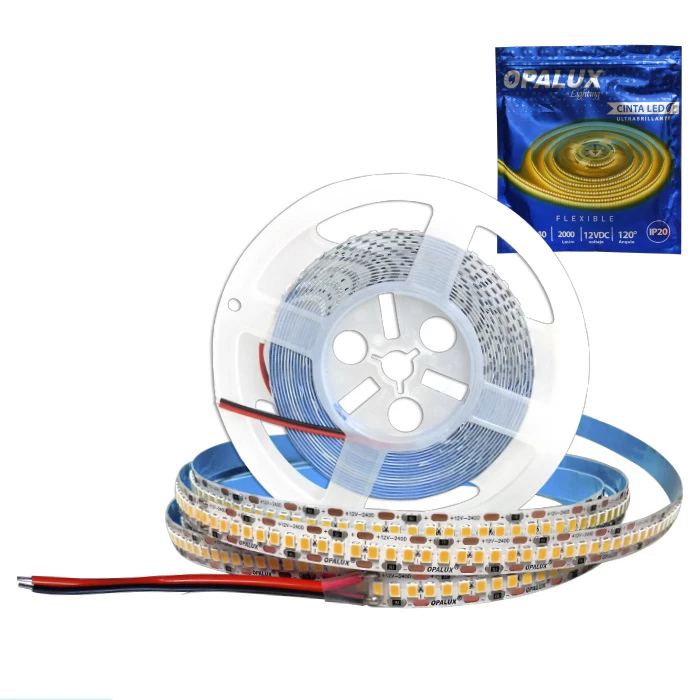 OP-LS28240-CW CINTA LED 7000K 240LED "OPALUX" BLANCO 12V IP20 - Imagen 1