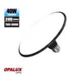 FOCO UFO 40W OPALUX 3100LM 7500K BLACK DESMONTABLE