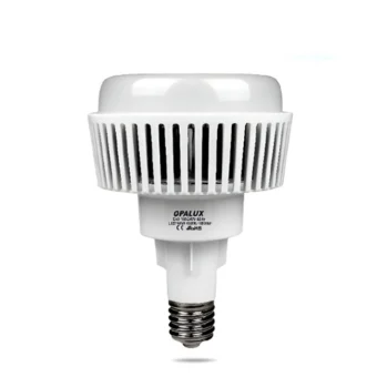 FOCO BOTELLA E40 160W OPALUX 368 LEDS 16000LM 6500K 25000HRS LUZ BLANCA 110V-240V ALUMINIO Y PVC