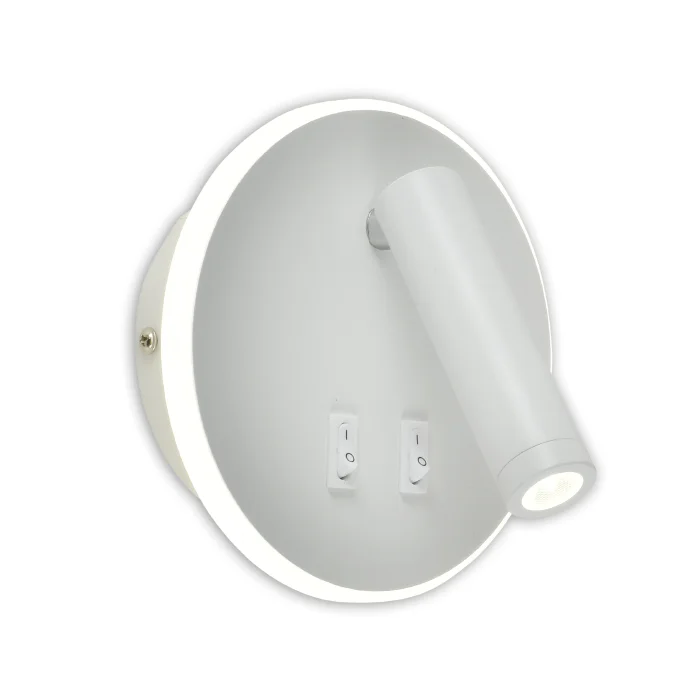 OP-W6005-CCT APLIQUE EXTERIOR DE PARED "OPALUX" SOLARA BLANCO - Imagen 1