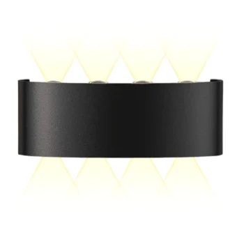 APLIQUE EXTERIOR LED 8W GLIGHT LIKOS EIGHT 3000K 480LM 85-265V