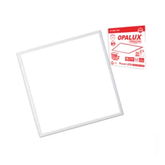 PANEL LED CUADRADO "OPALUX" PARA EMPOTRAR 60X60 72W 8000-8500K 120° 85-265VAC (2undXcj// 10undXmaster)