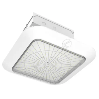 LUMINARIA CANOPY 46/84W LITHONIA PCNY LED ALO1 50K FPCL MVOLT DWHXD M3 5000K 7500/13000 LUMENES 120 - 277VAC CERTIFICACION UL & DLC